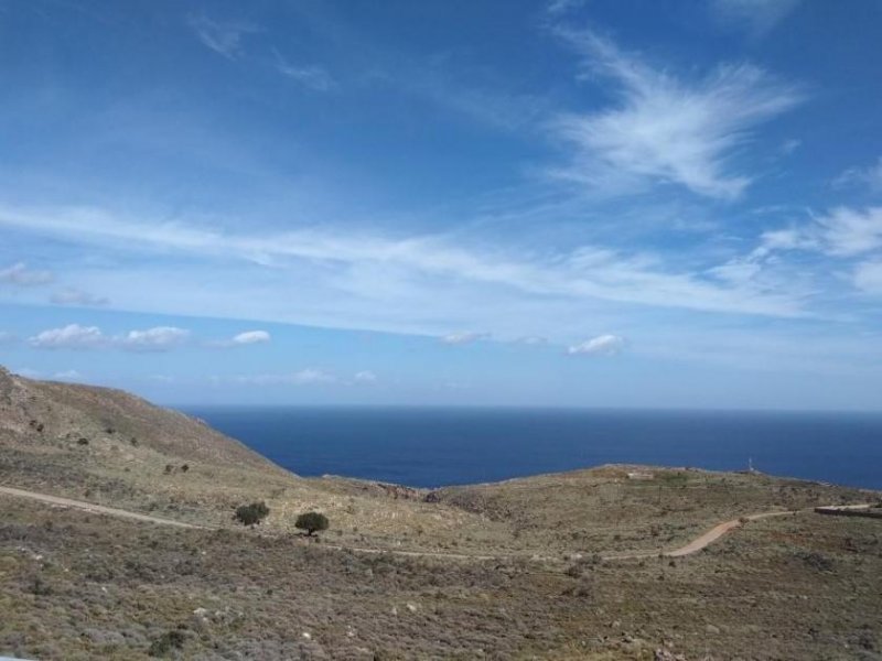 Drapanos Kreta - Drapanos - Offener Meerblick bis nach Rethymno! Grundstück kaufen